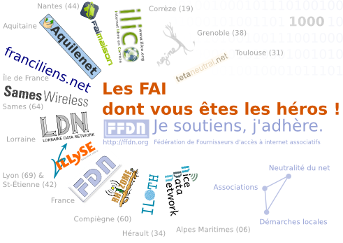 Campagne d'adhesion FFDN